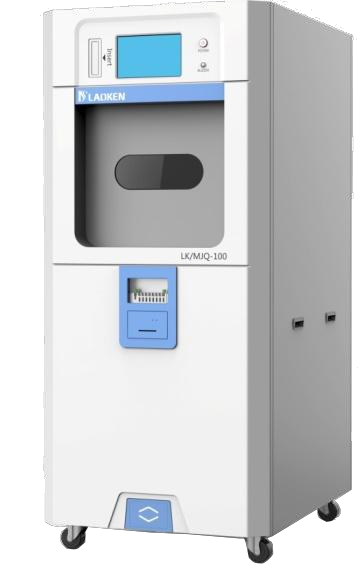 Esterilizador de Baja Temperatura por Plasma de Peróxido de Hidrógeno con volumen de cámara de 124 Litros usable 100 Litros.